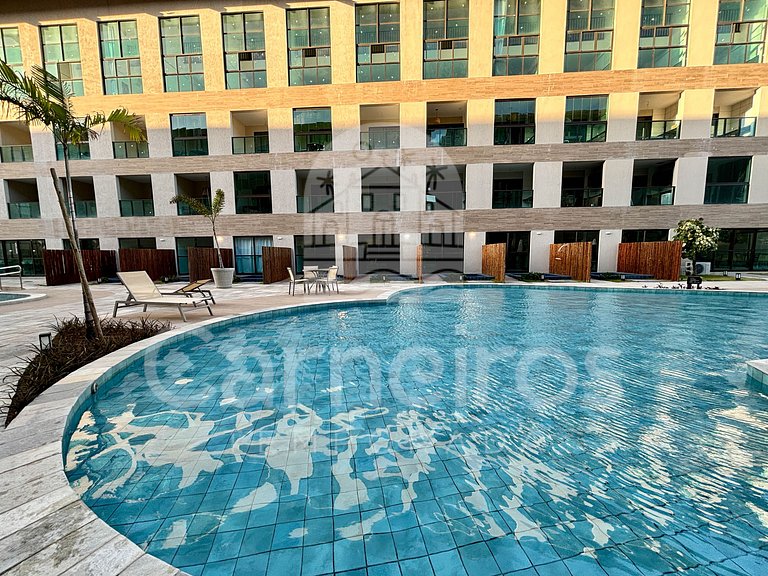 Carneiros | Studio Piscina Privativa | Max (X3-2)