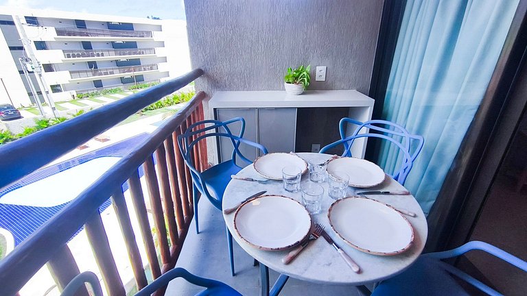 Carneiros | Studio com Vista Piscina (D232)