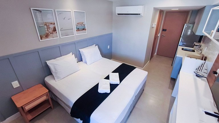 Carneiros | Studio com Vista Piscina (D232)