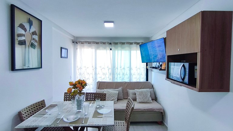 Tamandaré | Studio Vista Mar | Pé na Areia (B06)