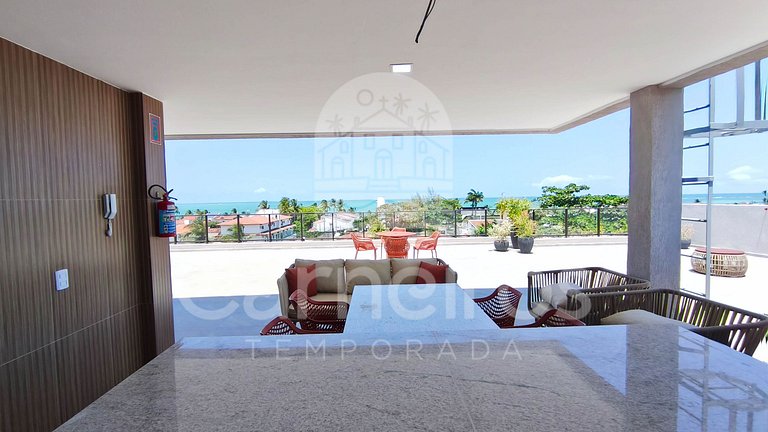 Tamandaré | Studio Climatizado | 200m do Mar (C02)