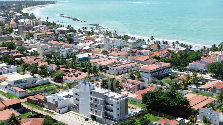 Tamandaré | Studio Climatizado | 200m do Mar (C02)