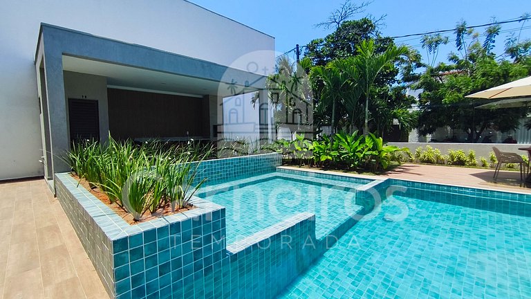 Tamandaré | Studio Climatizado | 200m do Mar (C02)