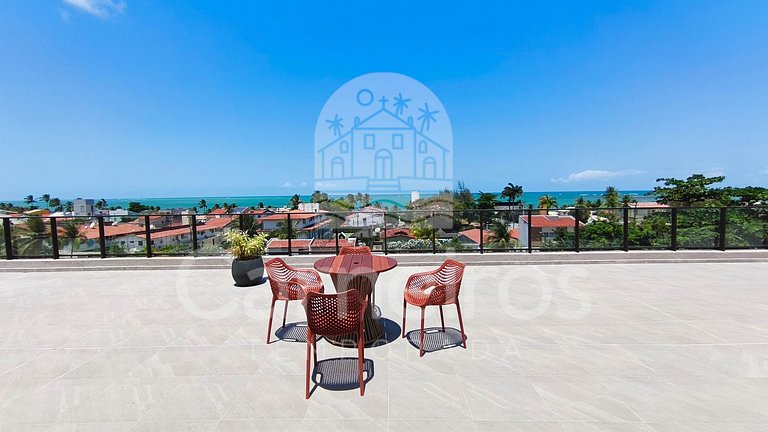 Tamandaré | Studio Climatizado | 200m do Mar (C02)