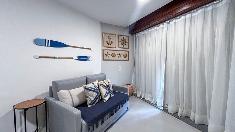 Carneiros | Apartamento Completo | Beira-Mar(D019)
