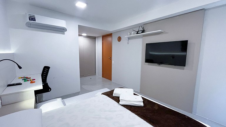 Carneiros | Apartamento Completo | Beira-Mar(D019)