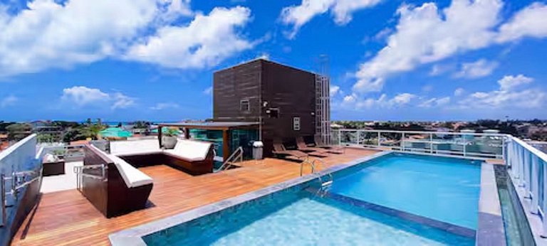 Lindo Flat no Beach Way Carneiros (B01)