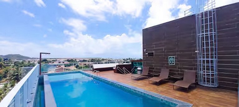 Lindo Flat no Beach Way Carneiros (B01)