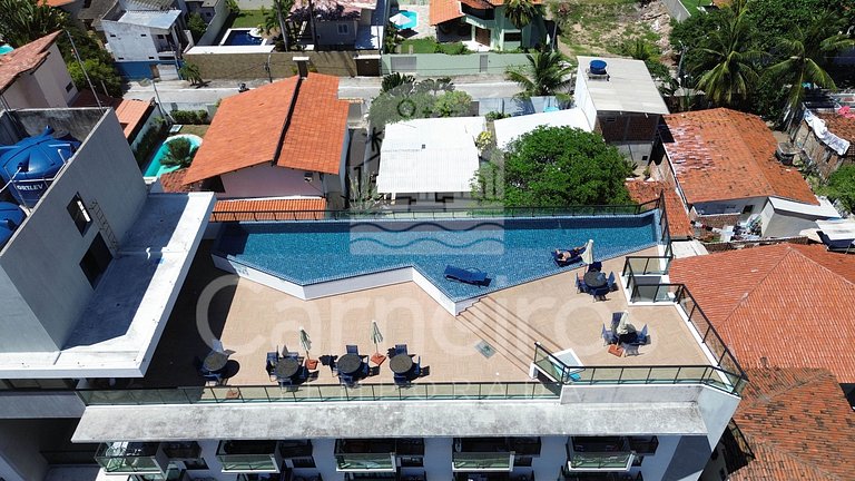Maracaípe | 01 QT c/ Piscina Privativa (A14)