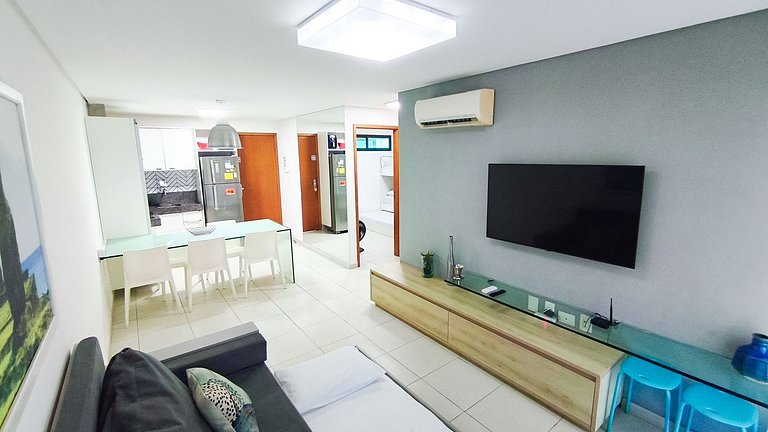 Carneiros | Apt 2QT | Condomínio Beira-Mar (C06-3)