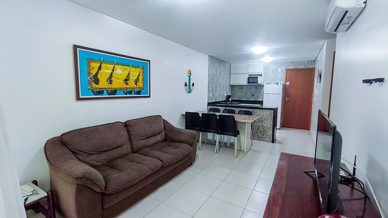 Flat 2 Quartos no Carneiros Beach Resort (B02-2)