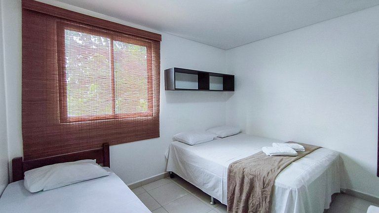Flat 2 Quartos no Carneiros Beach Resort (B02-2)