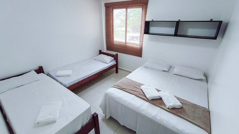 Flat 2 Quartos no Carneiros Beach Resort (B02-2)