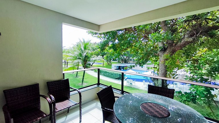 Flat 2 Quartos no Carneiros Beach Resort (B02-2)