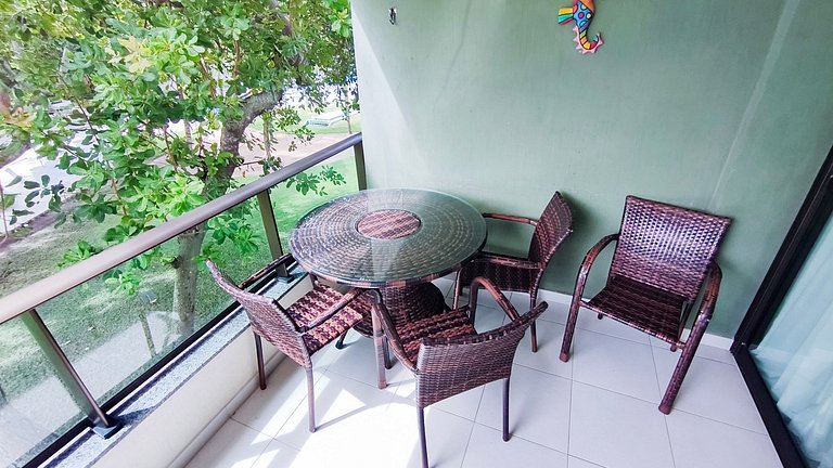Flat 2 Quartos no Carneiros Beach Resort (B02-2)