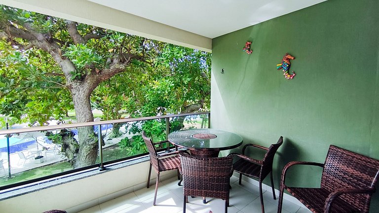 Flat 2 Quartos no Carneiros Beach Resort (B02-2)