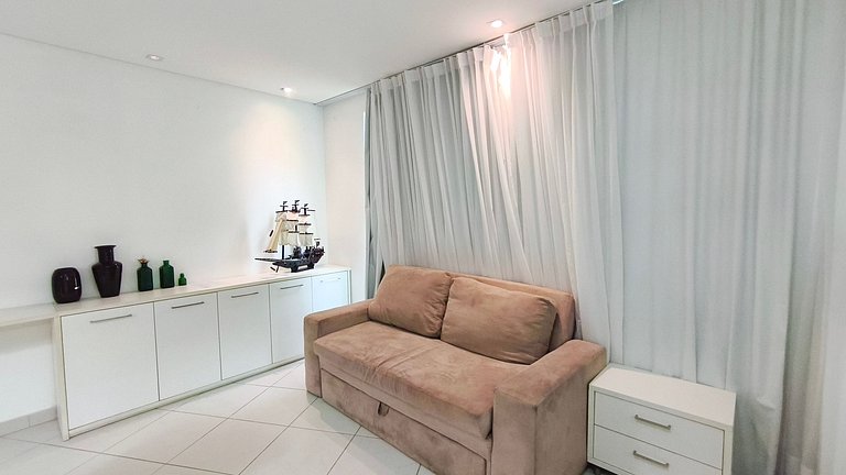Flat 1 Quarto no Carneiros Beach Resort (A01-4)