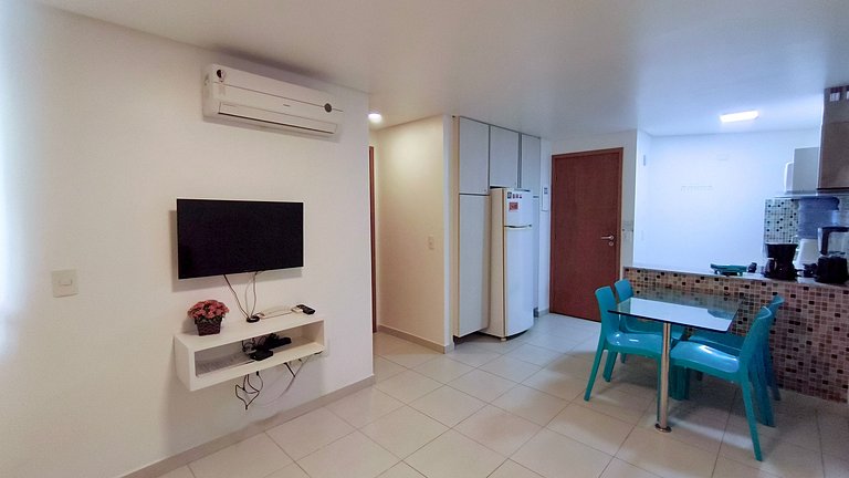 Flat 1 Quarto no Carneiros Beach Resort (B06-E)