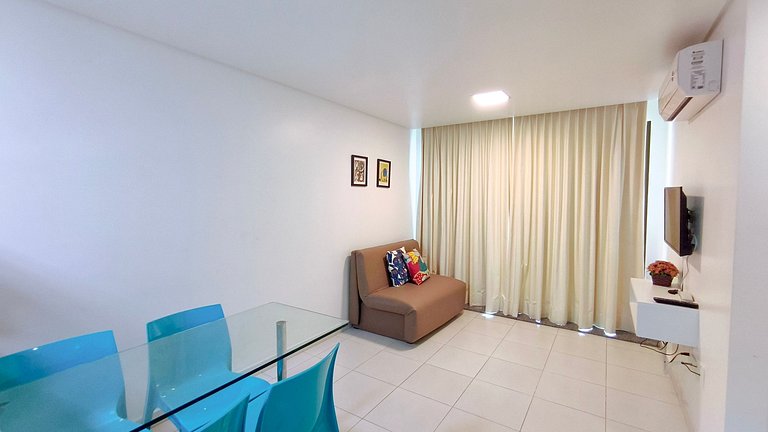 Flat 1 Quarto no Carneiros Beach Resort (B06-E)