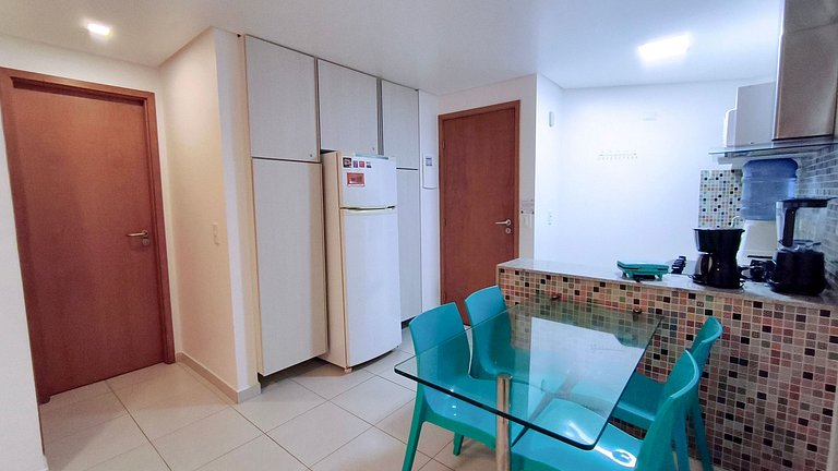 Flat 1 Quarto no Carneiros Beach Resort (B06-E)