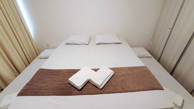 Flat 1 Quarto no Carneiros Beach Resort (B06-E)