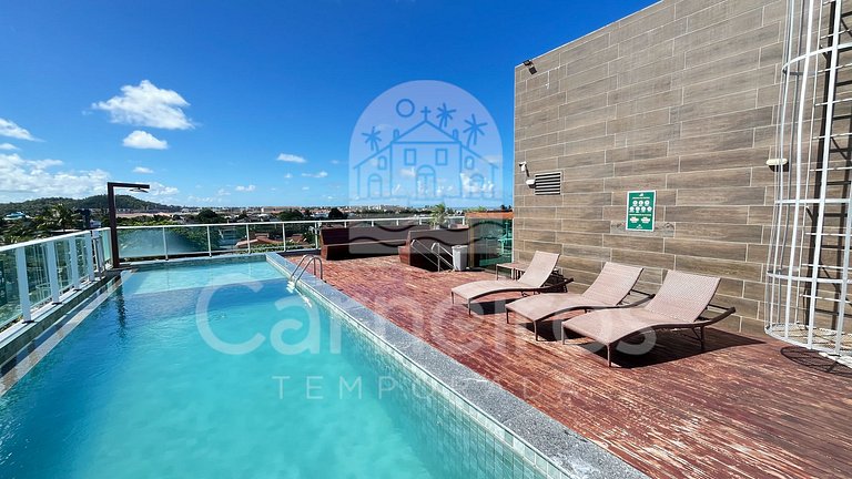 Studio no Beach Way - Praia dos Carneiros (B06)