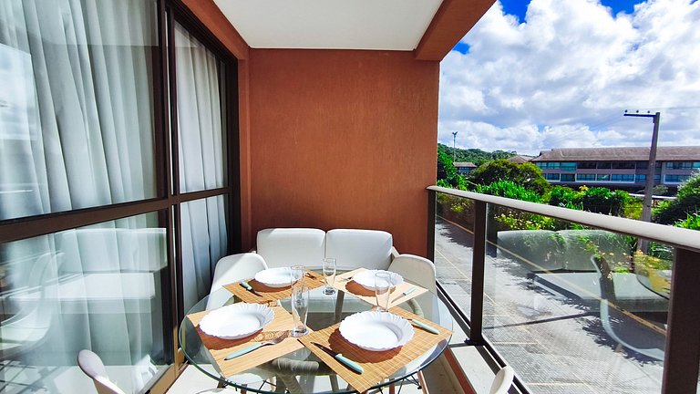 Flat 1 Quarto - Eco Resort Praia dos Carneiros (A22-1)