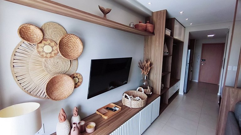 Flat 1 Quarto - Eco Resort Praia dos Carneiros (A22-1)