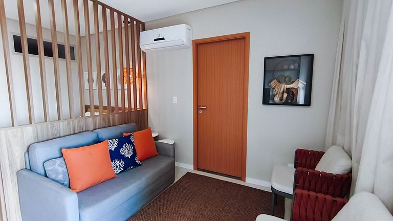 Flat 1 Quarto - Eco Resort Praia dos Carneiros (A22-1)