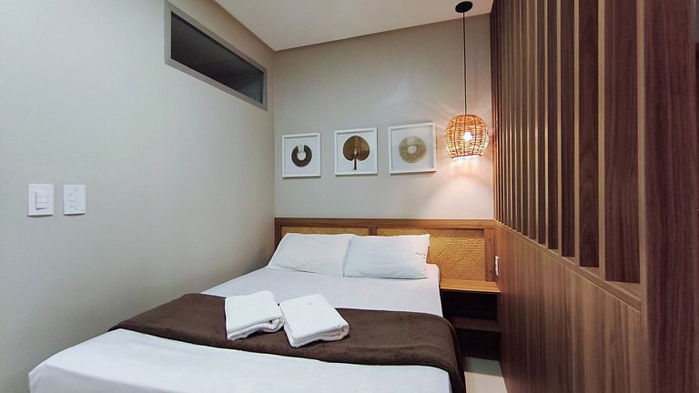 Flat 1 Quarto - Eco Resort Praia dos Carneiros (A22-1)