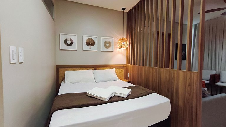 Flat 1 Quarto - Eco Resort Praia dos Carneiros (A22-1)
