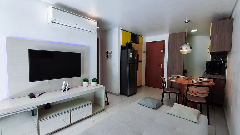 Flat 1 Quarto - Carneiros Beach Resort (A12-4)