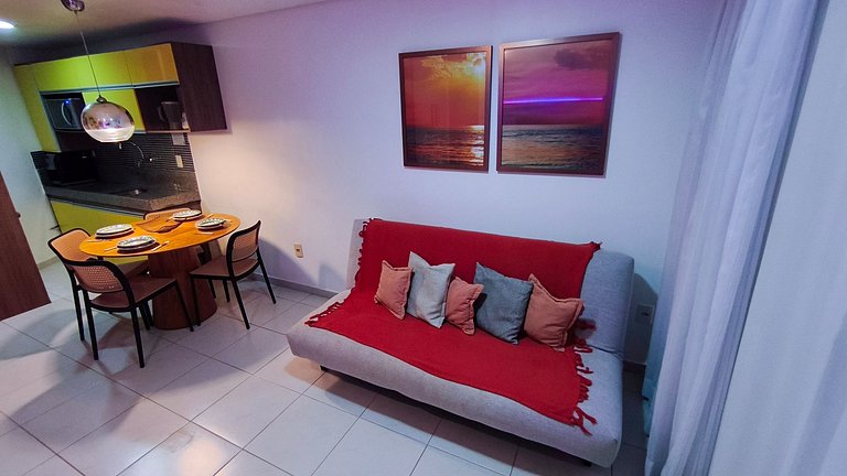 Flat 1 Quarto - Carneiros Beach Resort (A12-4)
