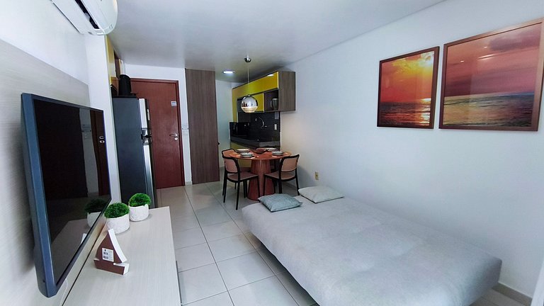 Flat 1 Quarto - Carneiros Beach Resort (A12-4)