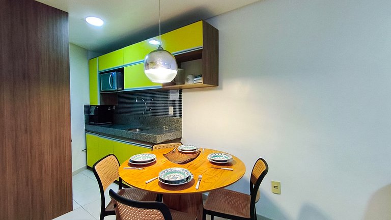 Flat 1 Quarto - Carneiros Beach Resort (A12-4)