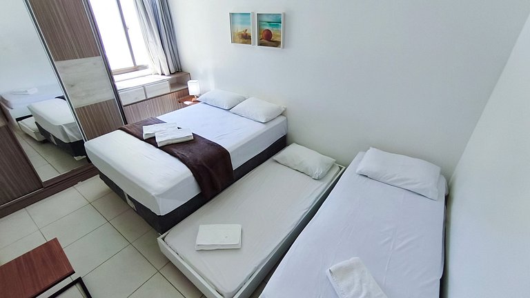 Flat 1 Quarto - Carneiros Beach Resort (A12-4)
