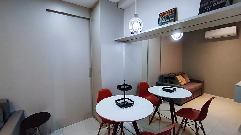 Flat 1 Quarto - Eco Resort Praia dos Carneiros (X07-1)