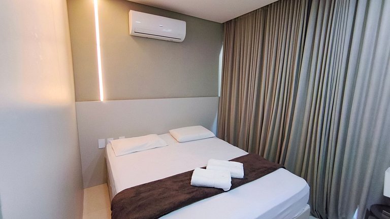 Flat 1 Quarto - Eco Resort Praia dos Carneiros (X07-1)