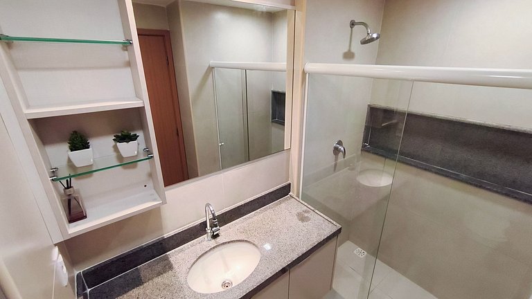 Flat 1 Quarto - Eco Resort Praia dos Carneiros (X07-1)