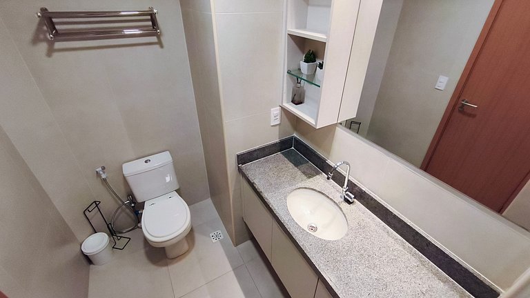 Flat 1 Quarto - Eco Resort Praia dos Carneiros (X07-1)