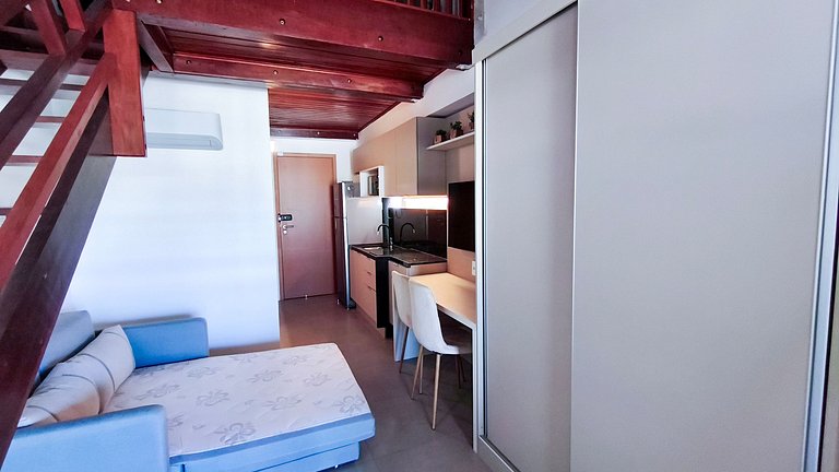 Carneiros | Flat com Vista Piscina (D308)