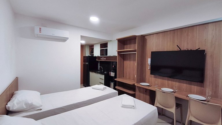 Carneiros Atlântico | Studio Perto da Praia (D120)