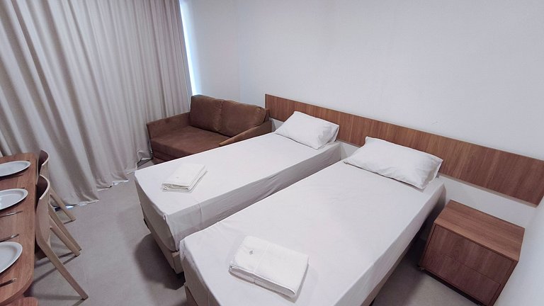 Carneiros Atlântico | Studio Perto da Praia (D120)