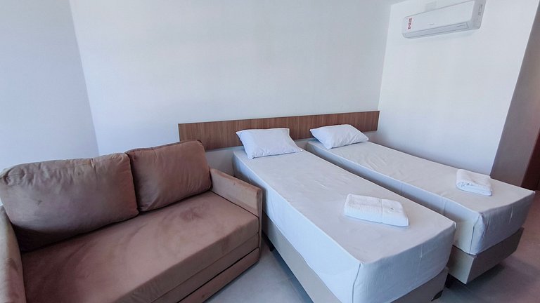 Carneiros Atlântico | Studio Perto da Praia (D120)