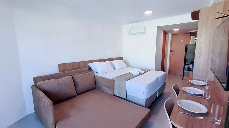 Carneiros Atlântico | Studio Perto da Praia (D120)