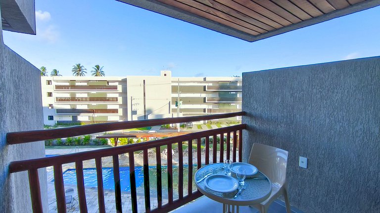 Carneiros Atlântico | Studio Vista Piscina (D206)