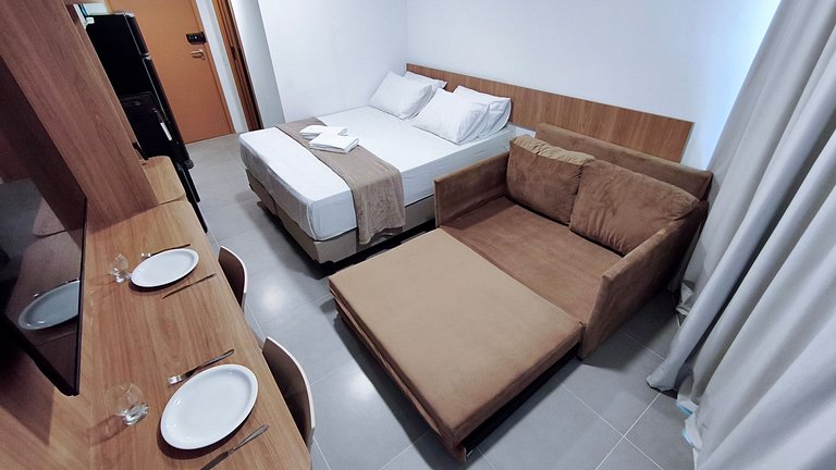 Carneiros Atlântico | Studio Vista Piscina (D206)