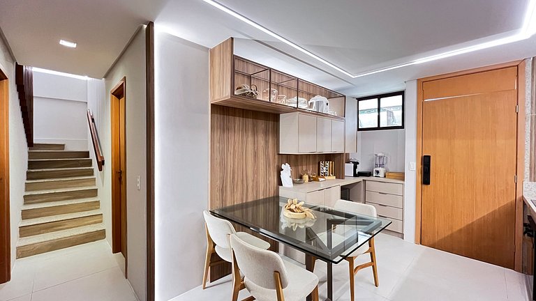 Carneiros | Duplex 03 QT | Piscina | Amura (C03-4)