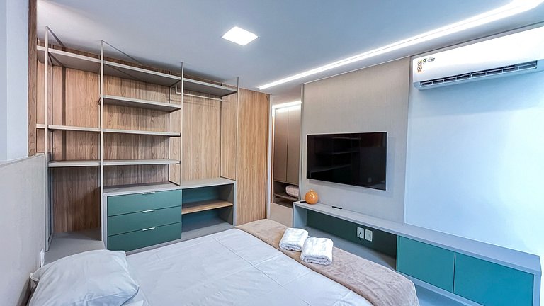 Carneiros | Duplex 03 QT | Piscina | Amura (C03-4)