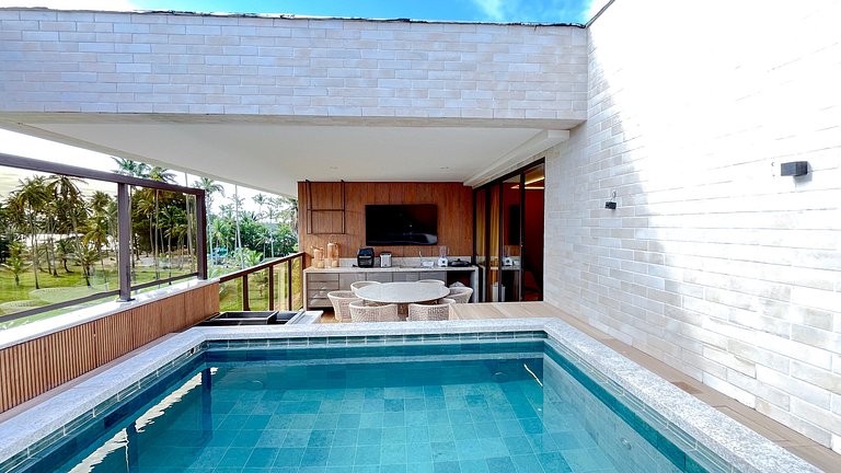 Carneiros | Duplex 03 QT | Piscina | Amura (C03-4)